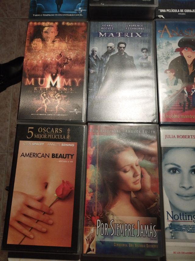 VHS películas varias