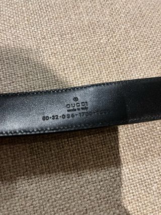 Cinturón Gucci