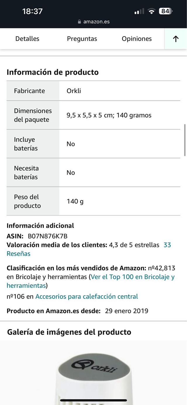 Downlight blanco con bombilla LED incluido