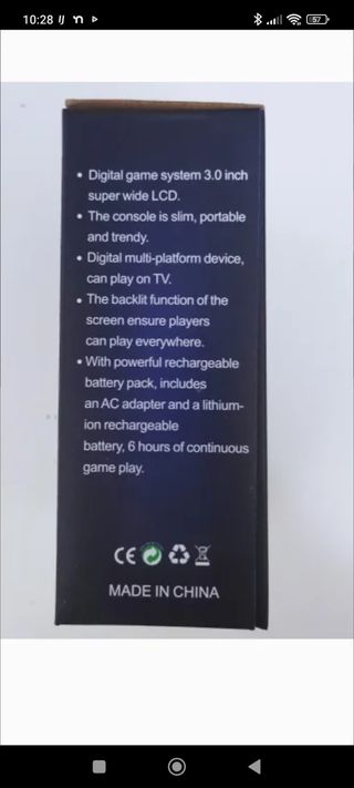 Consola NES portatil mini