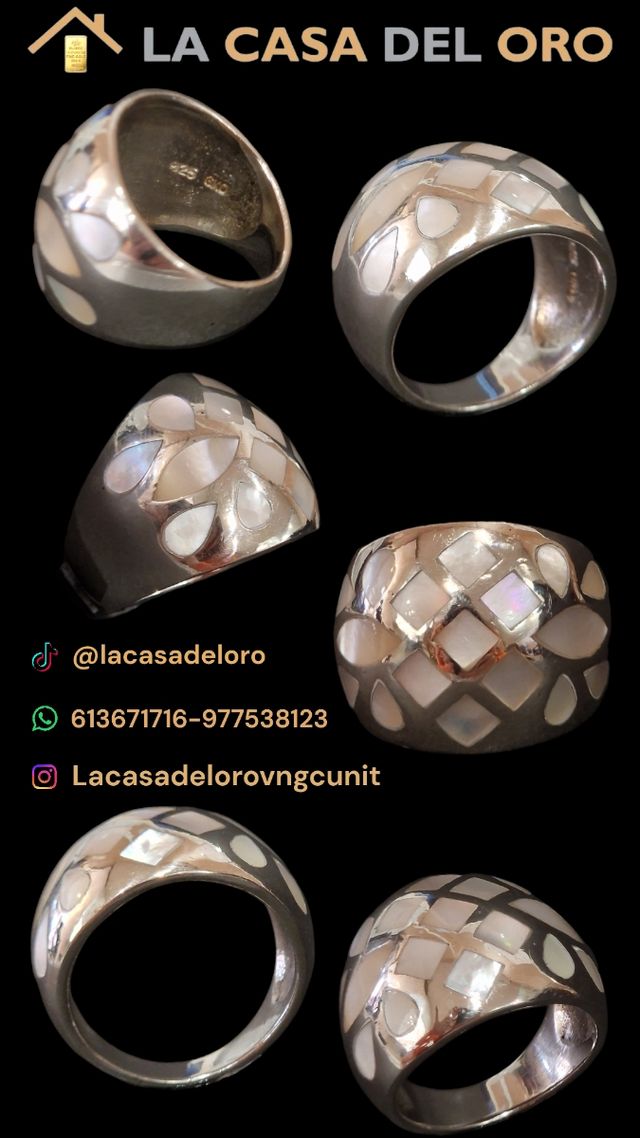 Sello redondo plata 925 -C149/PC138-