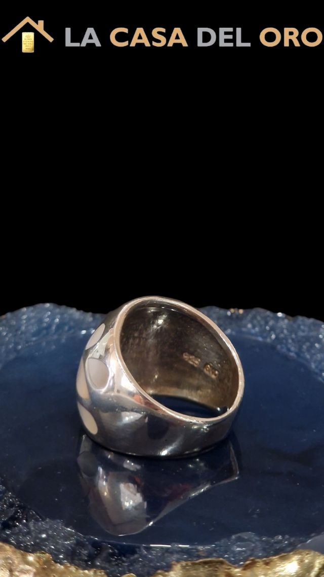 Sello redondo plata 925 -C149/PC138-