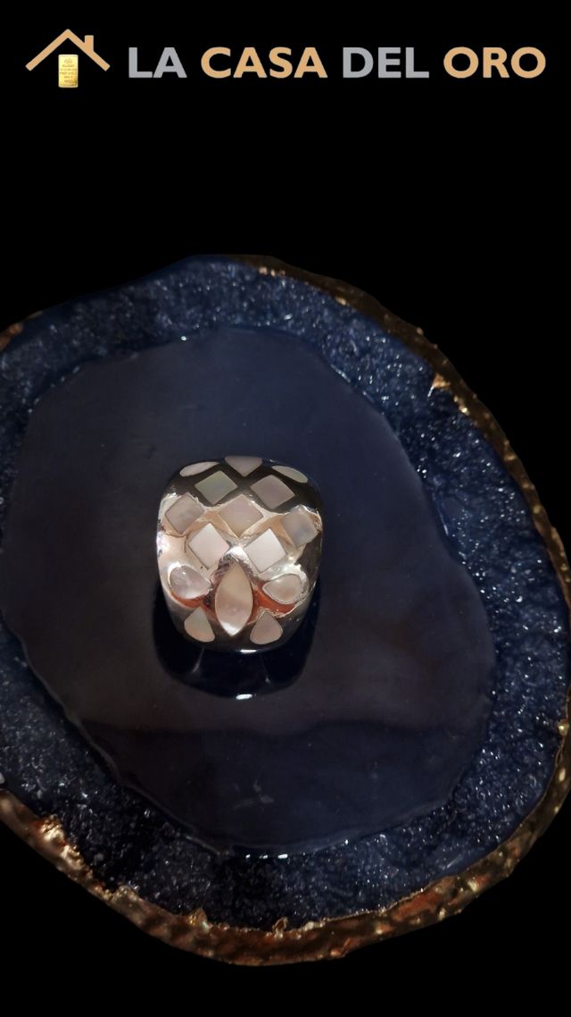 Sello redondo plata 925 -C149/PC138-