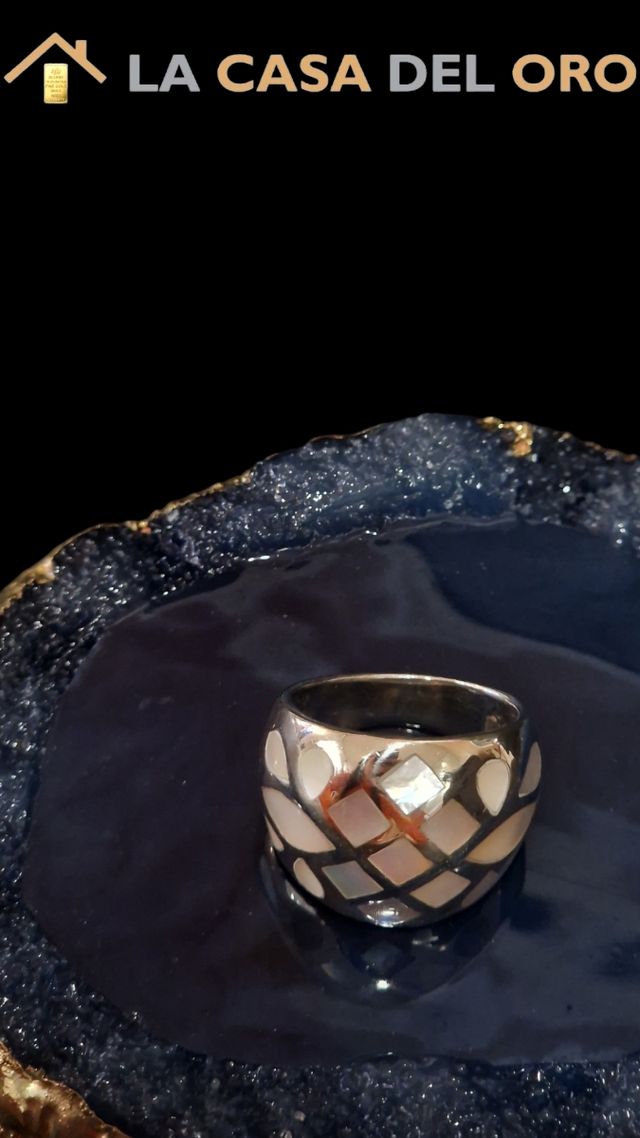 Sello redondo plata 925 -C149/PC138-