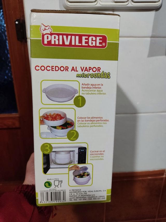 Cocedor al vapor 