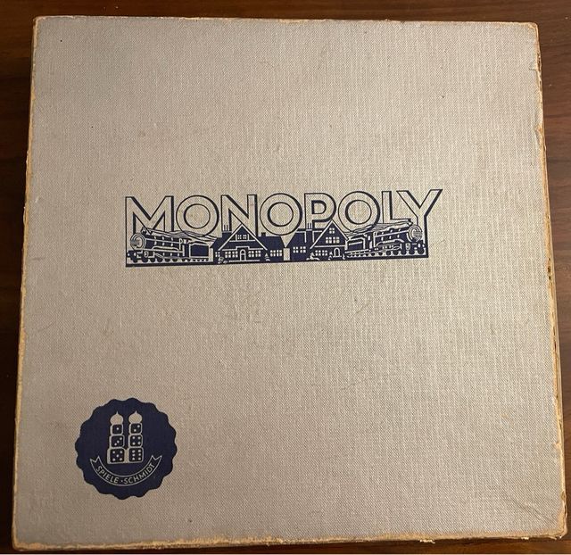 Juego de mesa antiguo Monopoly 