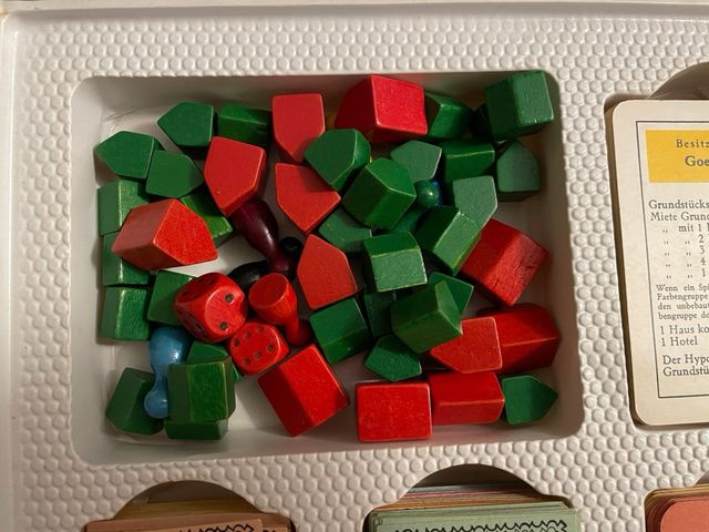 Juego de mesa antiguo Monopoly 