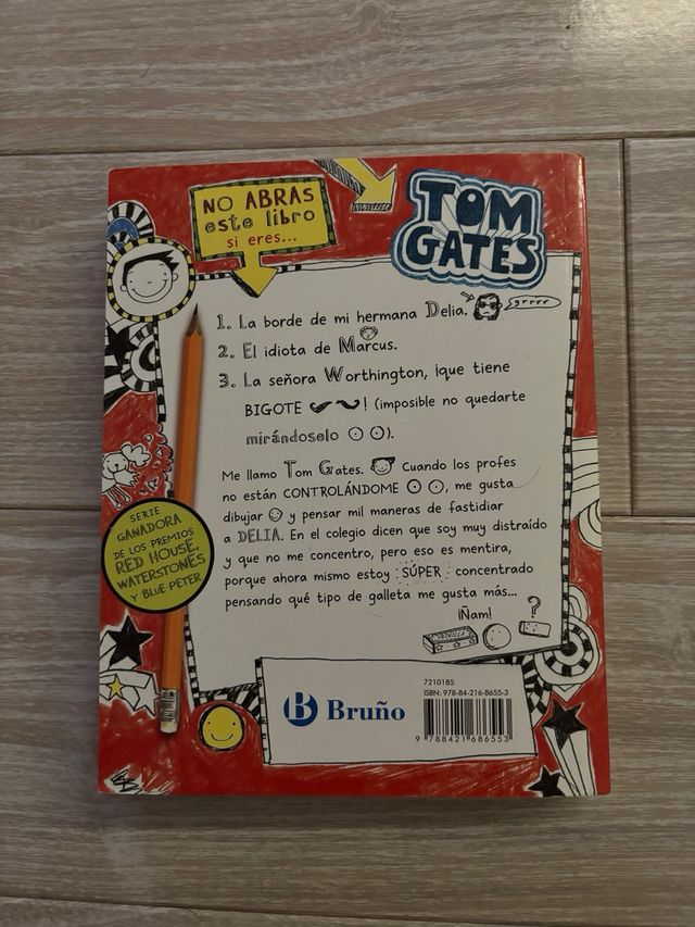 Libro el genial munfo de Tom Gates