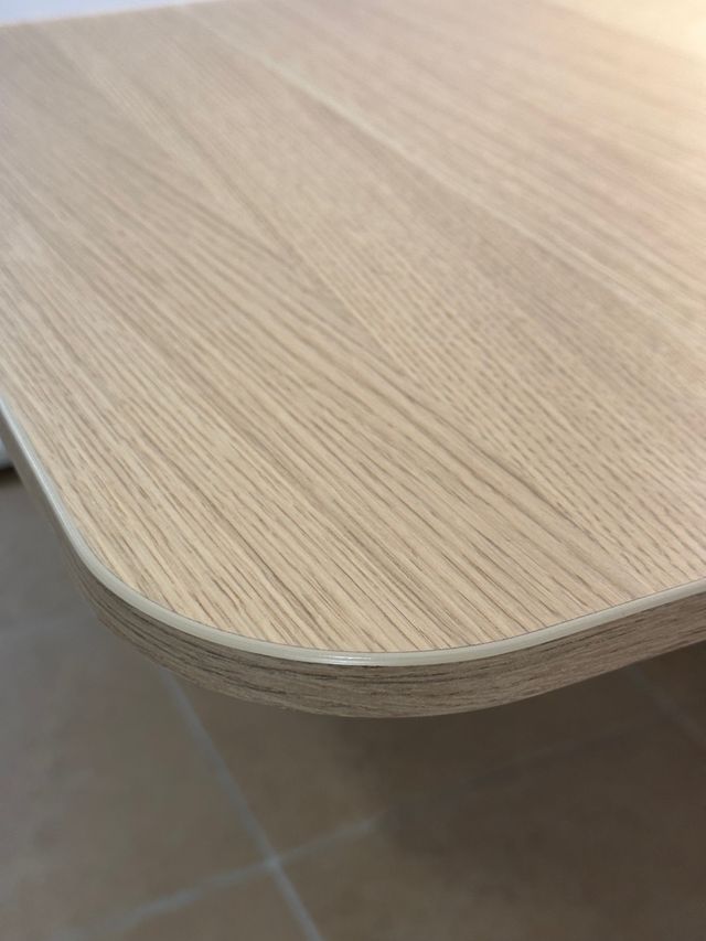 Escritorio IKEA Roble/Blanco 160x80cm