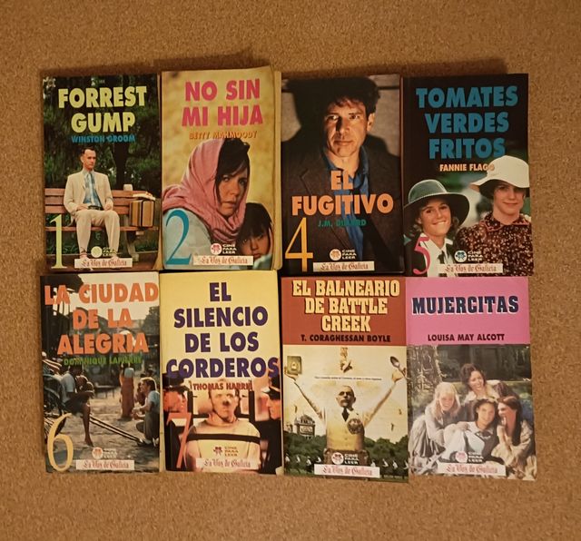 Cine para leer 8 libros 