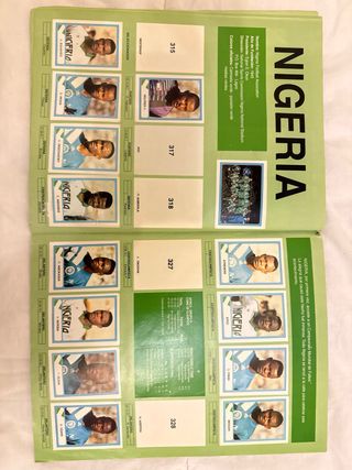 Album de cromos ediciones estadio