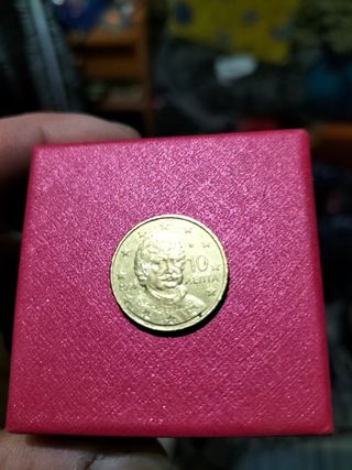 Moneda 10 céntimos AENYA 2005