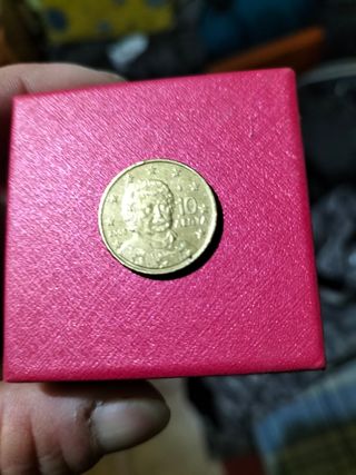Moneda 10 céntimos AENYA 2005