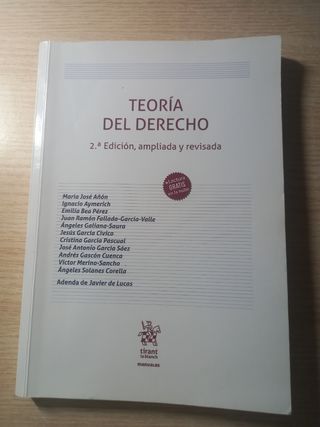 Manual teoría del derecho