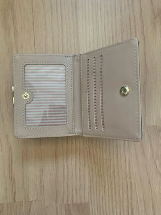 Monedero billetes, monedas y tarjetas