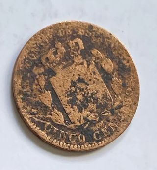 2 Monedas 10 céntimos Alfonso XII 1878