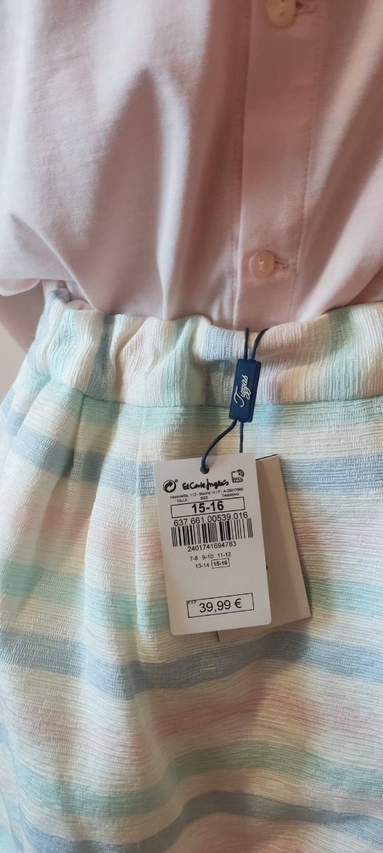 Conjunto sin estrenar Tizzas-Corte inglés