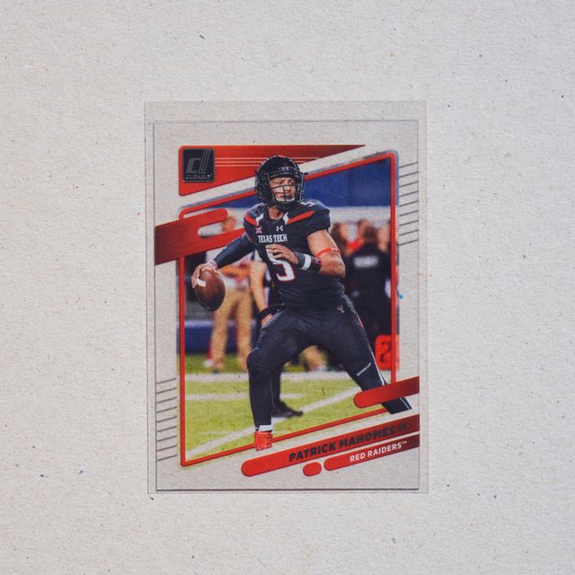 Patrick Mahomes Panini Chronicles Clearly Donruss