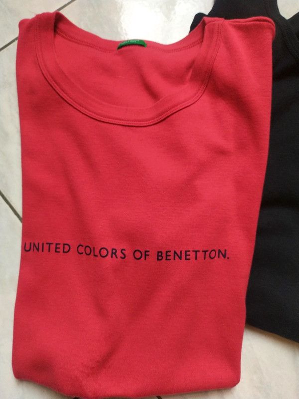 Set 2 magliette United colors of Benetton tg L
