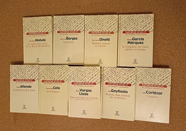 Narrativa del siglo XX en castellano 