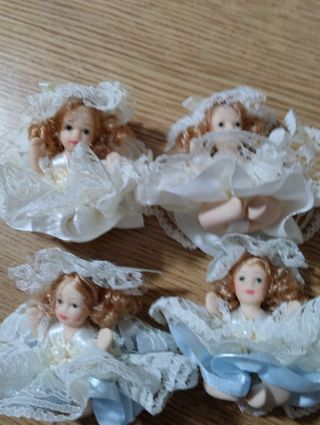 Bamboline porcellana . Vintage