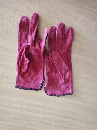Guantes de piel mujer