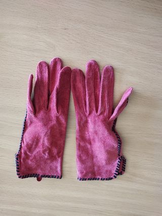 Guantes de piel mujer