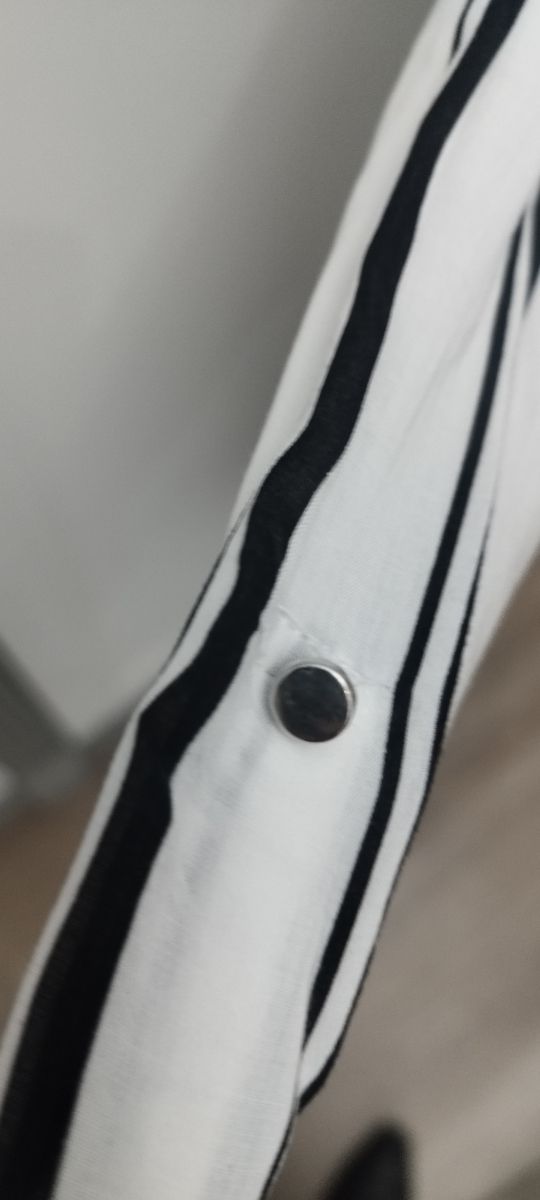 Camisa rayas, Stradivarius. Talla S.