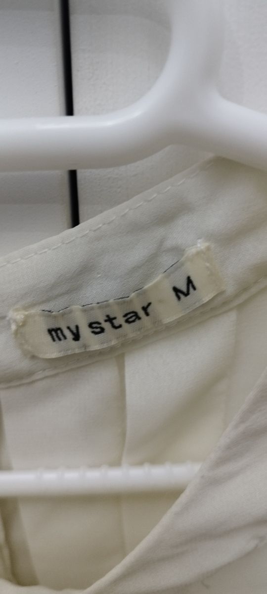 Blusa blanco roto,talla M, My star.