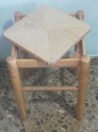 Taburete madera