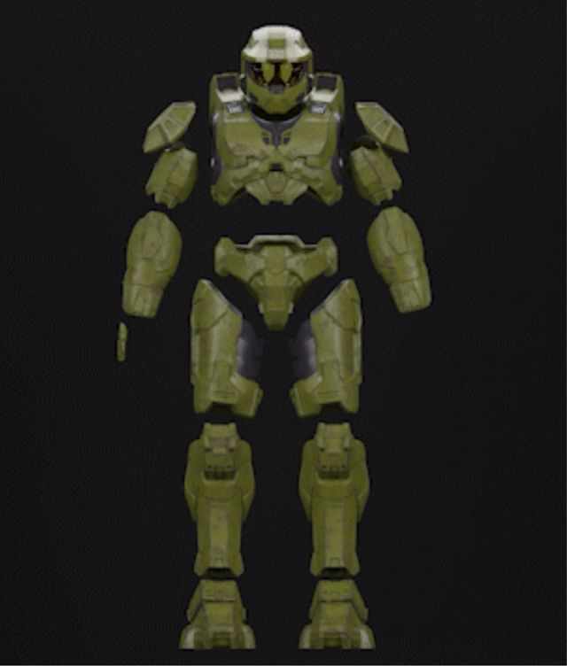 Halo armadura completa