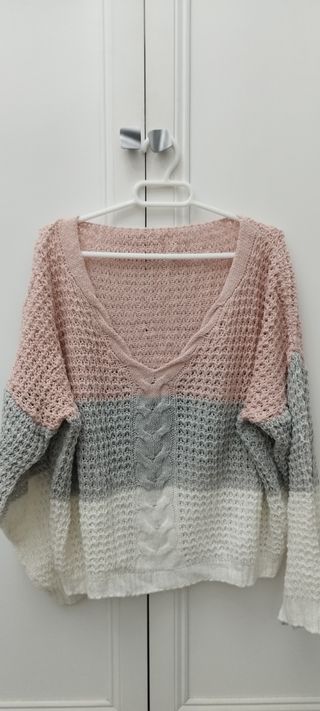 Jersey lana, talla única.