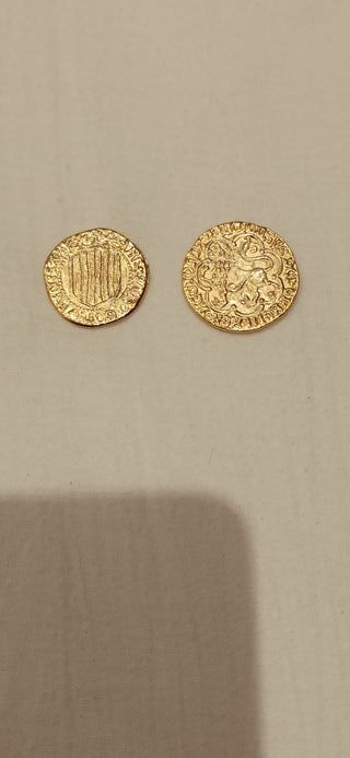 Lote dos monedas 