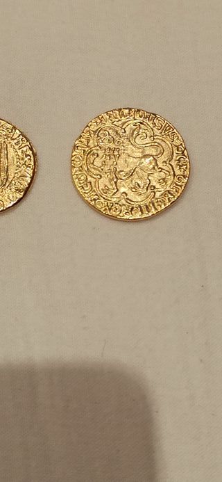 Lote dos monedas 