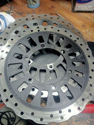 Discos freno moto Daytona custom