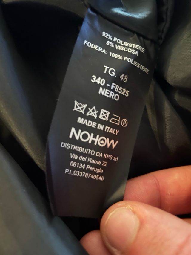 Cappotto uomo NoHow