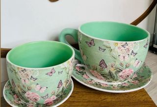Tazas decoración Vintage