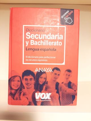 Diccionario secundaria y bachillerato