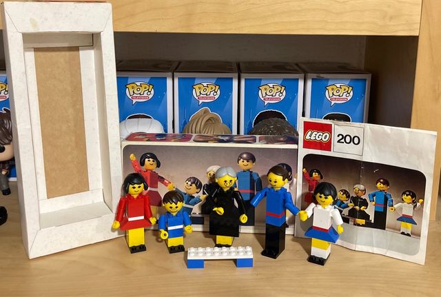 LEGO Vintage SET 200 Recreation Family 1974 in box