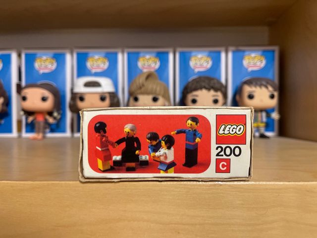 LEGO Vintage SET 200 Recreation Family 1974 in box