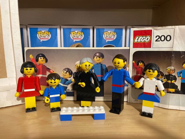 LEGO Vintage SET 200 Recreation Family 1974 in box