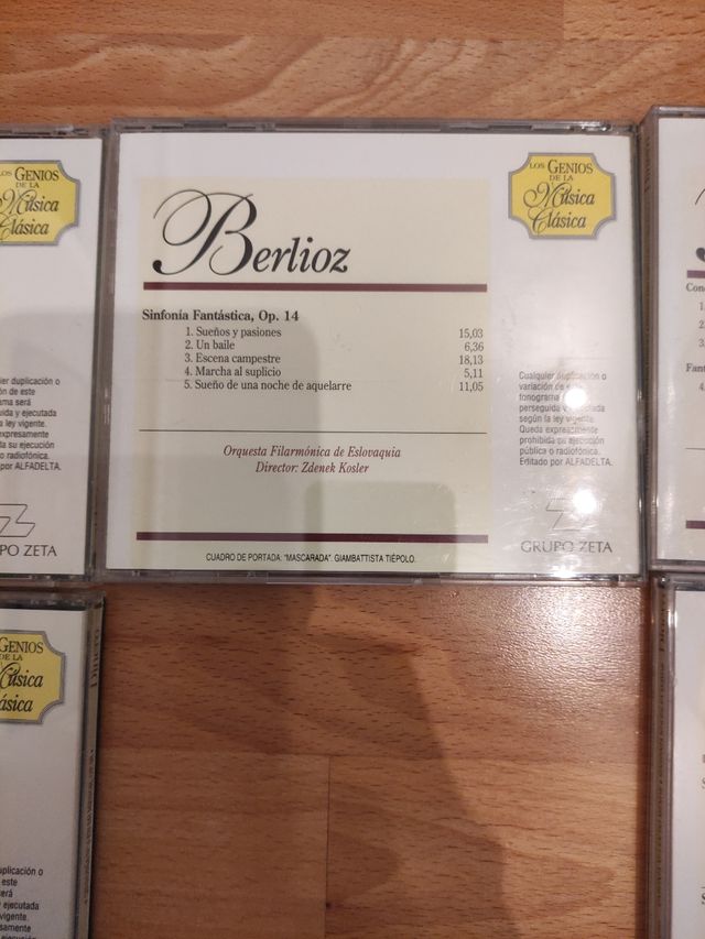 CD's MÚSICA CLÁSICA