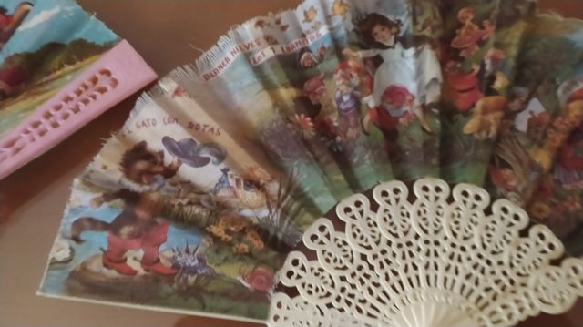 Abanicos antiguos  pequeños