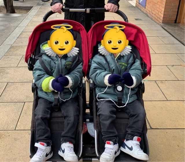 Cochecito doble Bugaboo Donkey desde recién nacido