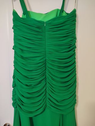 Vestido largo verde 