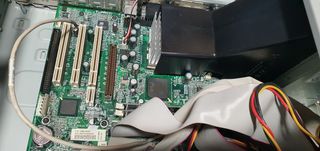 Placa base retro Hewlett Packard vectra