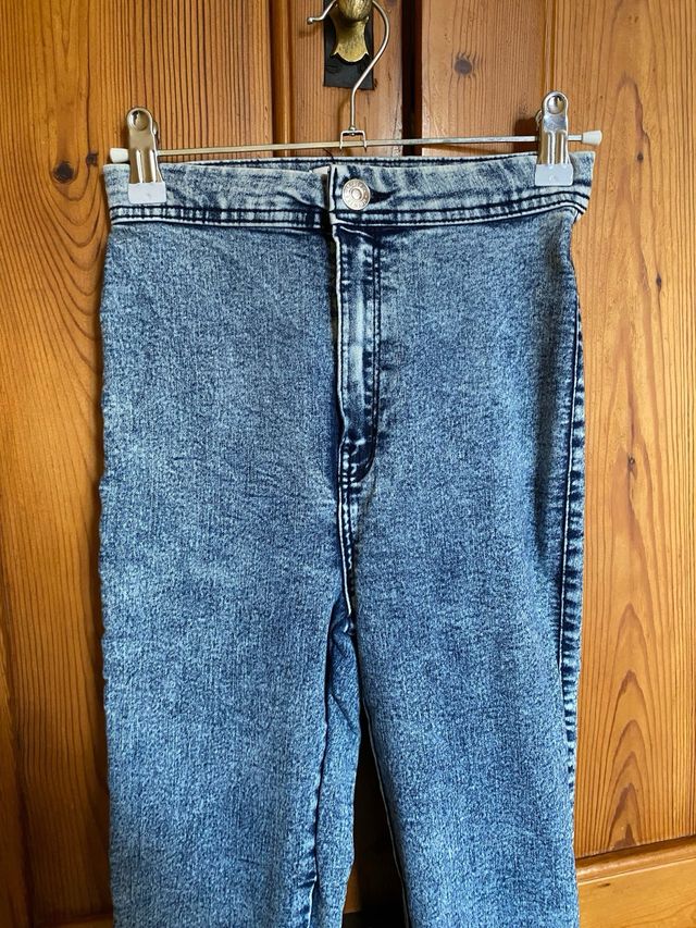 Jeans skinny azules Bershka