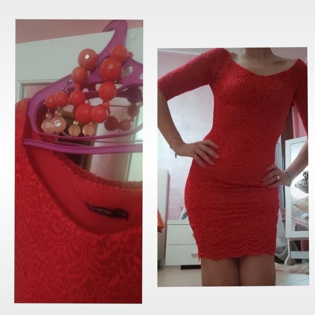 Set vestito più orecchini e bracciale