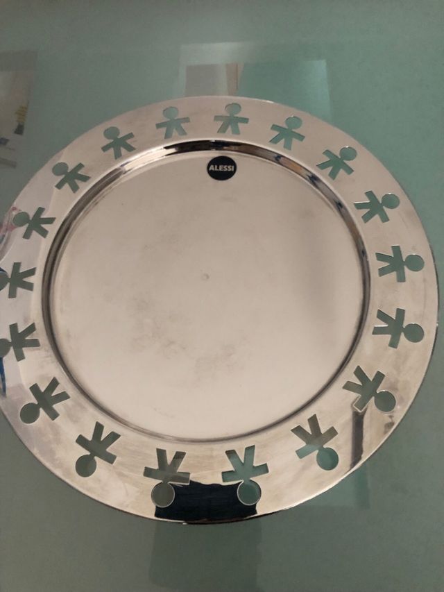 Vassoio e cestino alessi girotondo