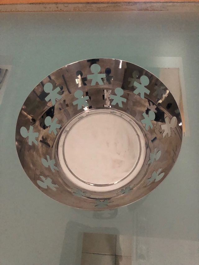 Vassoio e cestino alessi girotondo